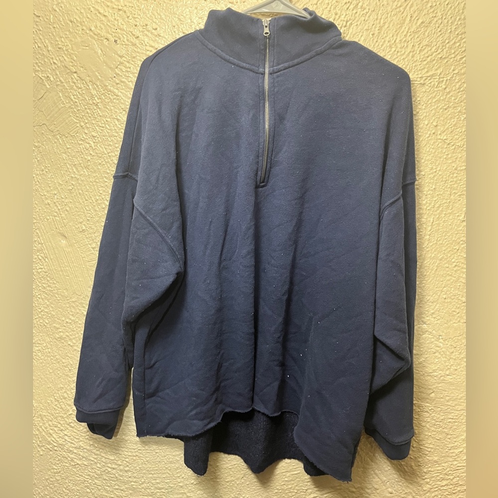 aerie quarter zip sweatshirt